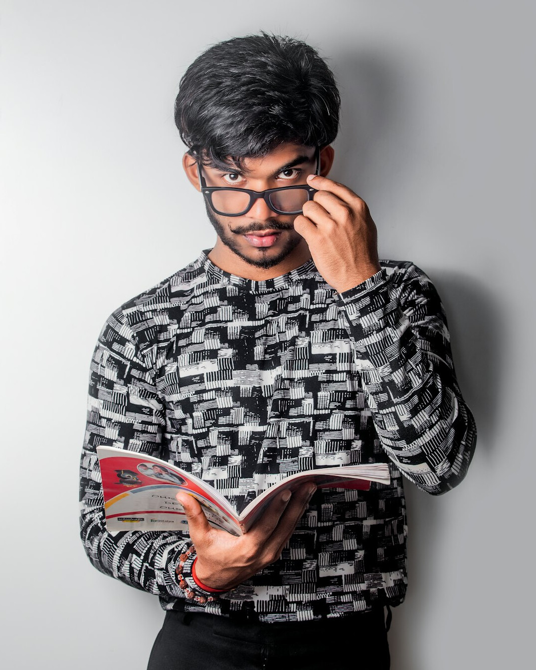 enigmatic author portrait