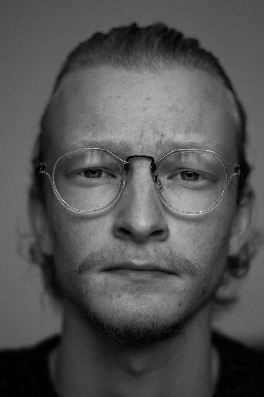 enigmatic author portrait